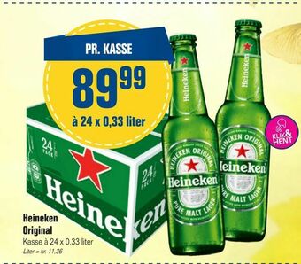 Otto Duborg Heineken Original tilbud