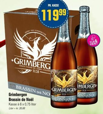Otto Duborg Grimbergen Brassin de Noël tilbud