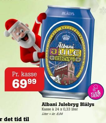 Poetzsch Padborg Albani Julebryg Blålys tilbud