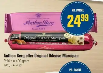 Otto Duborg Anthon Berg eller Original Odense Marcipan tilbud
