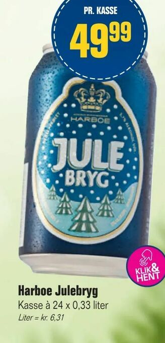 Otto Duborg Harboe Julebryg tilbud