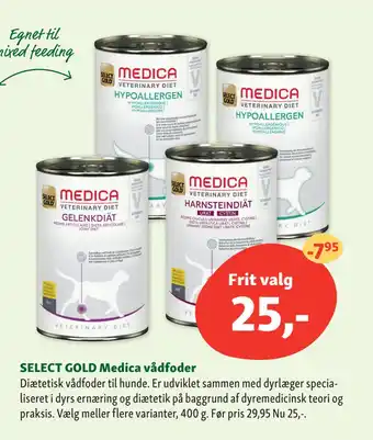Maxi Zoo SELECT GOLD Medica vådfoder tilbud
