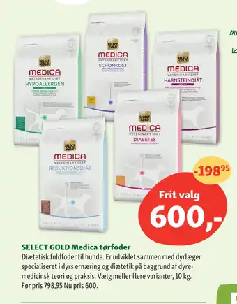 Maxi Zoo SELECT GOLD Medica tørfoder tilbud