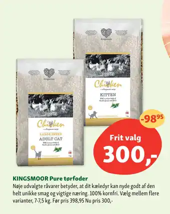 KINGSMOOR Pure tørfoder