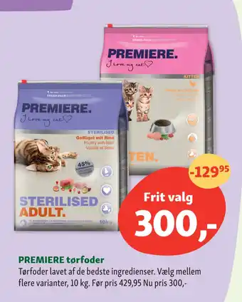 Maxi Zoo PREMIERE tørfoder tilbud