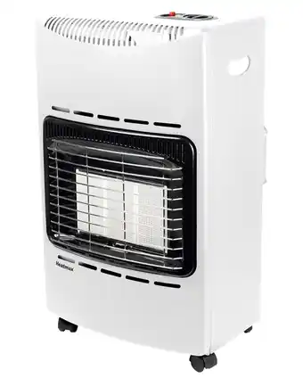 Harald Nyborg Heatmax Gasovn 4200 W - hvid tilbud