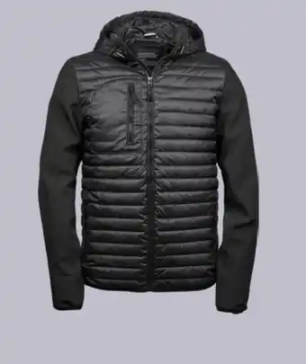 Tee Jays Hooded Crossover Jakke