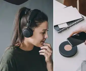 Kreafunk Awear -Bluetooth Høretelefoner + wiCharge Go Trådløs Oplader Og Powerband