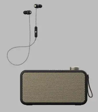 Sportigan Kreafunk aVibe In-Ear Høretelefoner + aTune Multifunktionel Radio tilbud