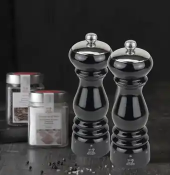 Peugeot Paris Icone Salt Og Peberkværn + Salt Og Vietnamesisk Peber Til Kværne