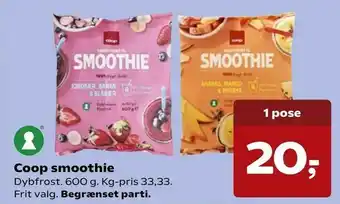 Kvickly Coop smoothie tilbud