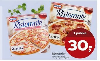 Kvickly Ristorante pizza tilbud