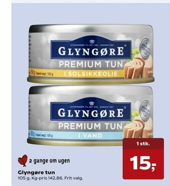 Kvickly Glyngøre tun tilbud