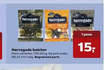 Kvickly Nørregade bolcher tilbud