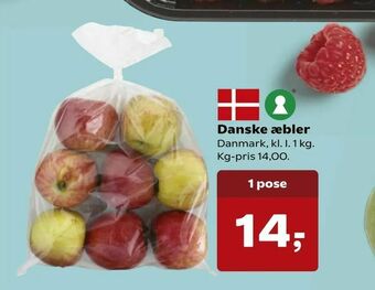 Kvickly Danske æbler tilbud