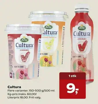Kvickly Cultura tilbud