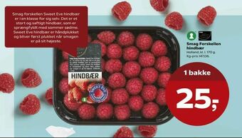 Kvickly Smag Forskellen hindbær tilbud