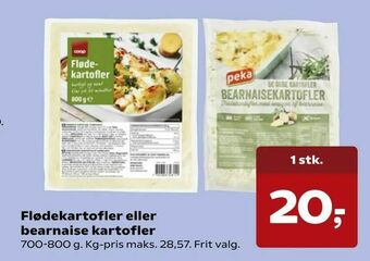 Kvickly Flødekartofler eller bearnaise kartofler tilbud