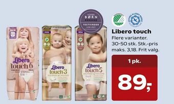 Kvickly Libero touch tilbud