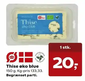 SuperBrugsen Thise øko blue tilbud