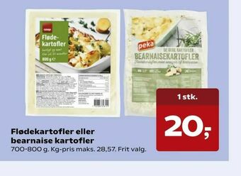 SuperBrugsen Flødekartofler eller bearnaise kartofler tilbud