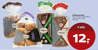 SuperBrugsen Kohberg brød tilbud
