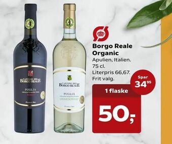 SuperBrugsen Borgo Reale Organic tilbud