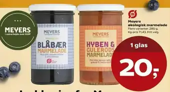 SuperBrugsen Meyers økologisk tilbud