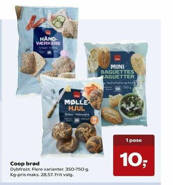 SuperBrugsen Coop brød tilbud