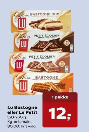 SuperBrugsen Lu Bastogne eller Le Petit tilbud