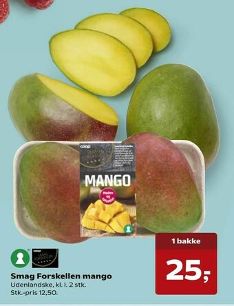 SuperBrugsen Smag Forskellen mango tilbud