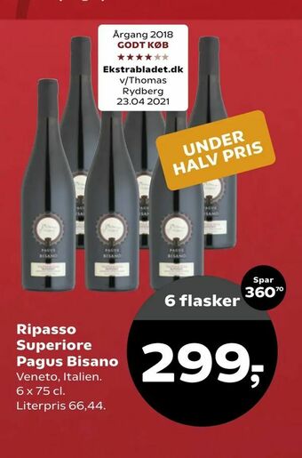 SuperBrugsen Ripasso Superiore Pagus Bisano tilbud