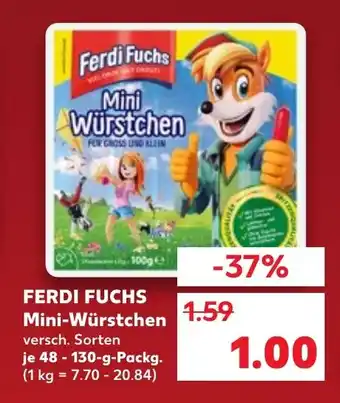 Kaufland FERDI FUCHS Mini-Würstchen tilbud