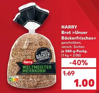 Kaufland HARRY Brot »Unser Bäckerfrisches<< tilbud