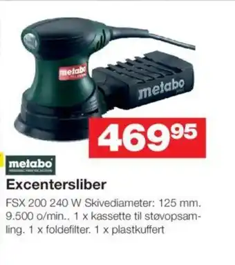 Bauhaus Excentersliber tilbud