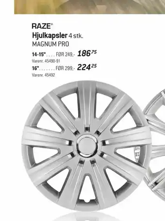 Hjulkapsler 4 stk magnum pro