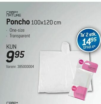 Thansen Poncho tilbud