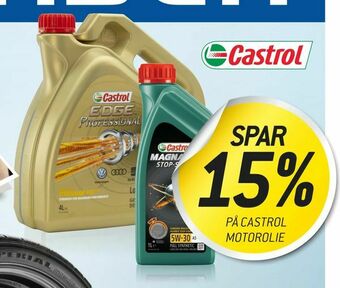 Thansen Castrol motorolie tilbud