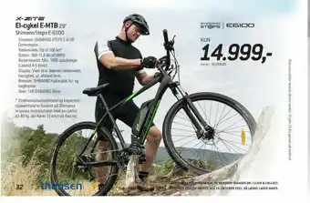 Thansen El-cykel E-MTB tilbud