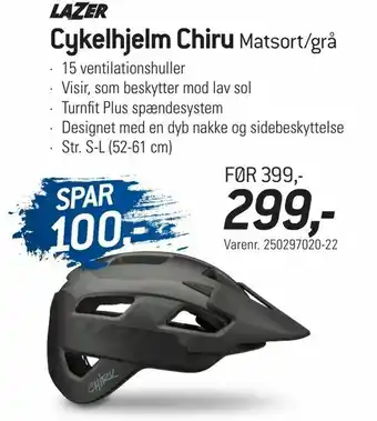 Thansen Cykelhjelm Chiru tilbud