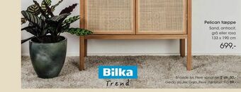 Bilka Pelican tæppe tilbud
