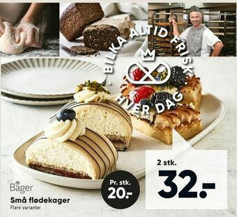 Små flødekager