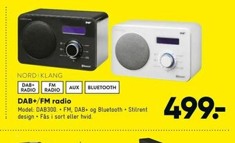 Bilka DAB+/FM radio tilbud