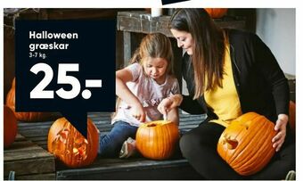 Bilka Halloween græskar tilbud