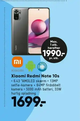 Xiaomi Redmi Note 10s