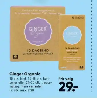 Bilka Ginger Organic tilbud
