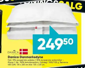 Bilka Danica Danmarksdyne tilbud