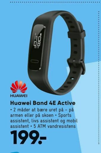 Bilka Huawei Band 4E Active tilbud