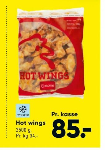 Bilka Hot wings tilbud