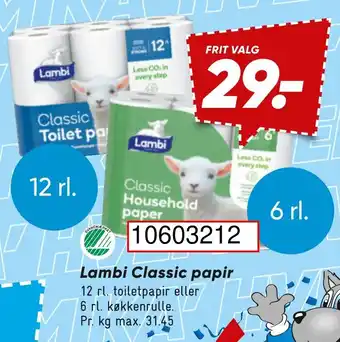 Lambi Classic papir